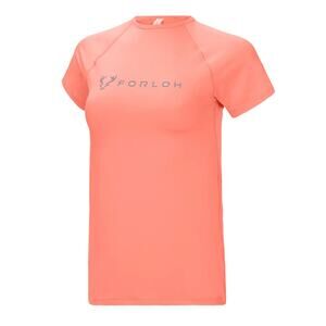 Forloh Women's SilverLuxe UPF Rash Guard Shirt Size Small